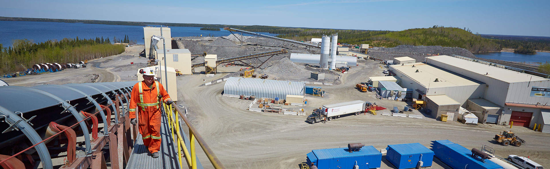 mining site