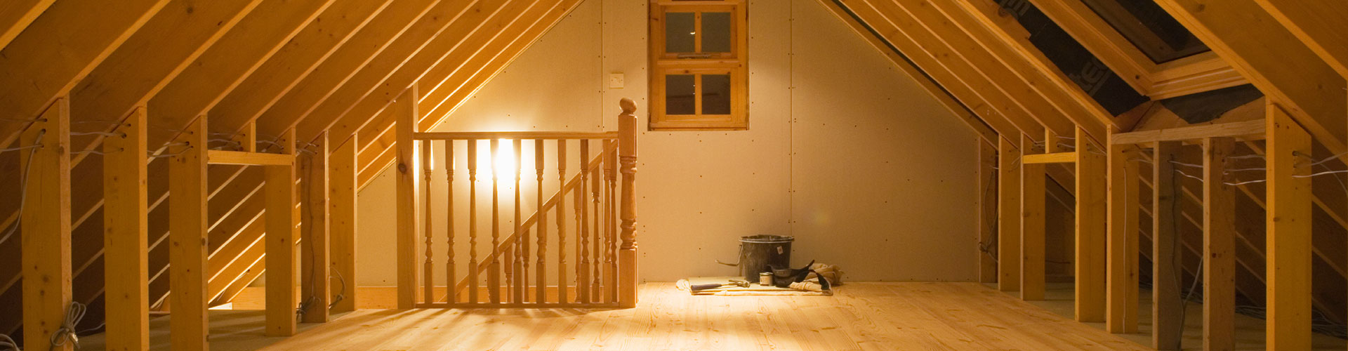 interior of attic