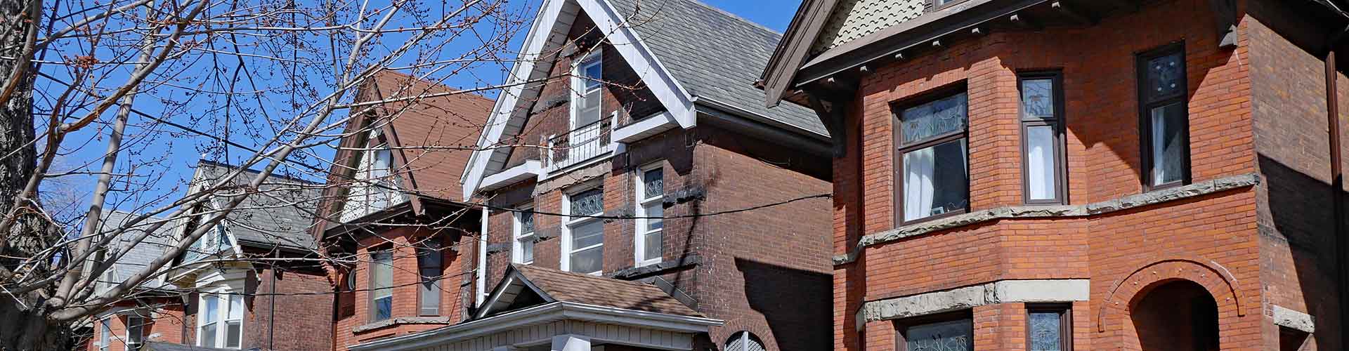 row of houses