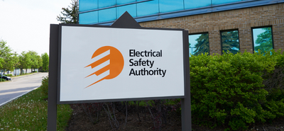 ESA logo on sign
