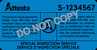 Attesta SPE-1000 mark